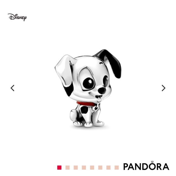 NWOT Pandora x Disney 101 Dalmatians Patch Charm 798846C01 - Picture 2 of 15